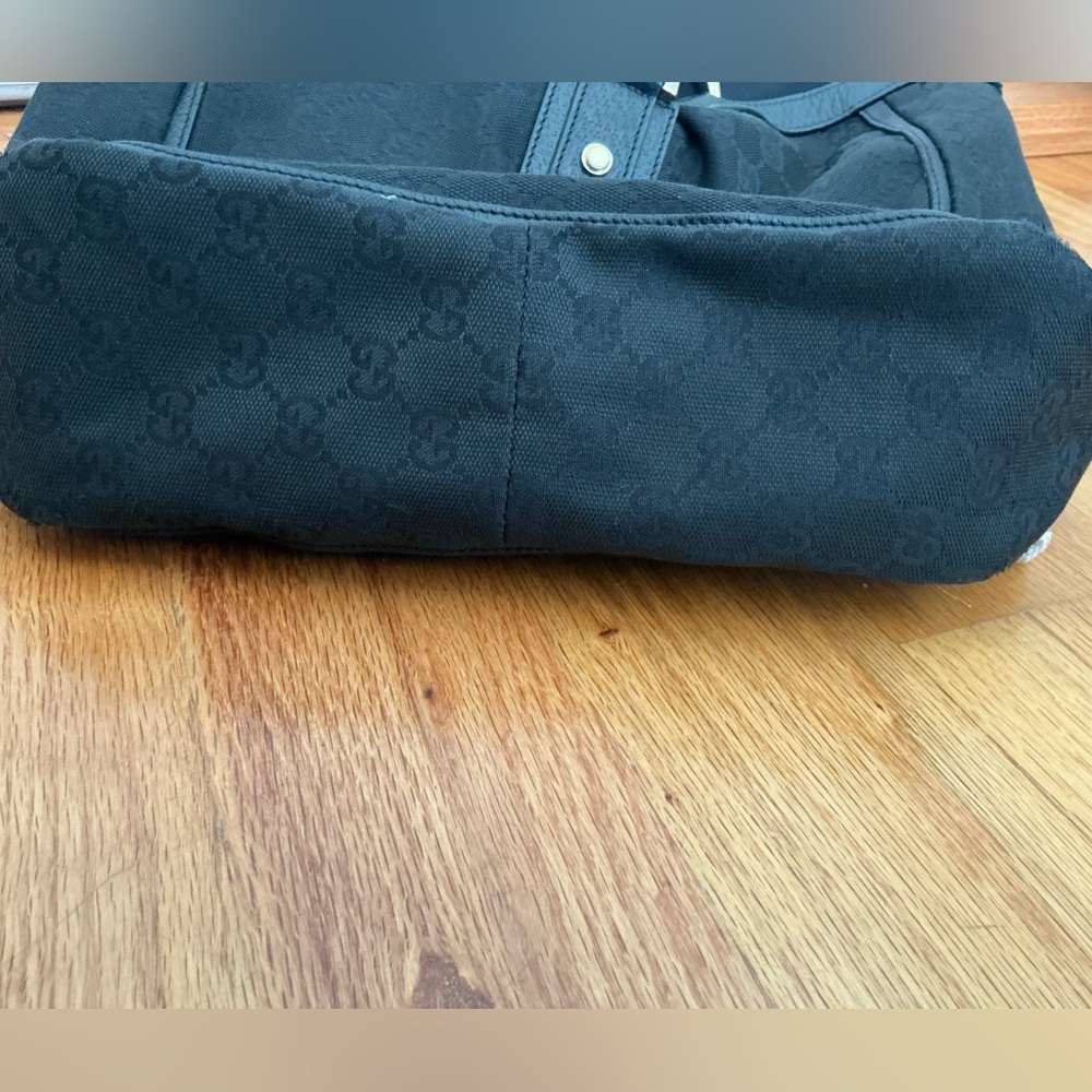 Gucci Monogram Small Abbey‎ Tote Bag, Black - Picture 7 of 10